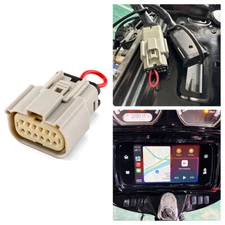Apple Car Play Jumper Plug Fit For Harley 2019-2023 Road Glide w/Boom GTS Radio