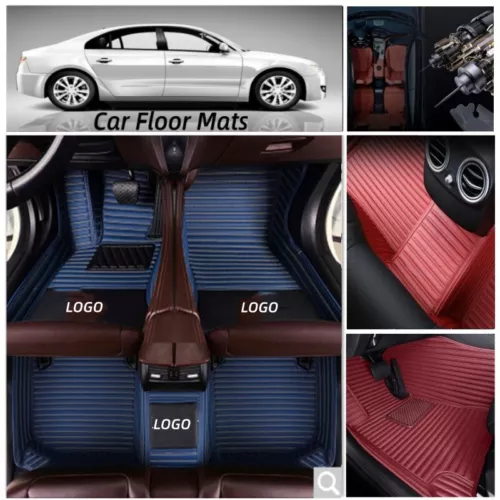 For Hummer Car Floor Mats Luxury Carpets Auto Waterproof Cargo Rugs Custom Boots - Foto 10 di 34