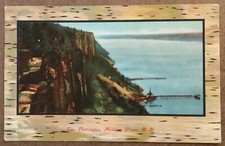 The Palisades, Hudson River, New York, 1909 Post Card