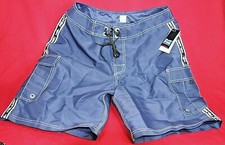 PELAGIC FISHING Blackfin Heavy Duty Lightweight Board Shorts Size 30 Navy Blue