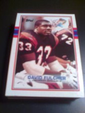 1989 Topps #33 DAVID FULCHER LOT OF (10)