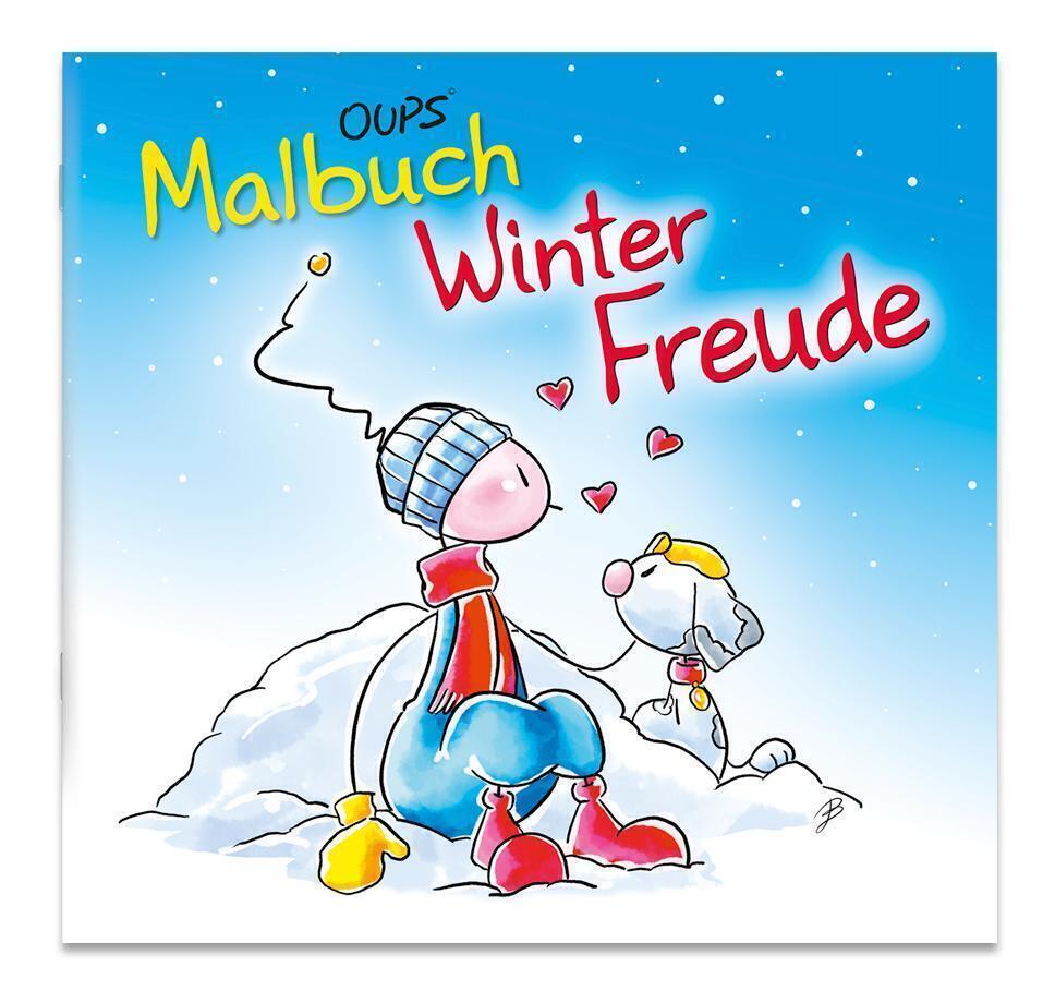 Thumbnail - Oups Malbuch - Winterfreude Kurt Hörtenhuber Broschüre 24 S. Deutsch