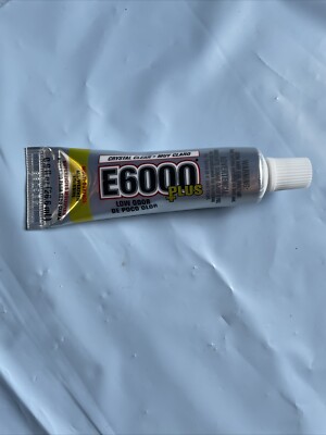 Eclectic Products inc. E6000 Plus Multi-Purpose Clear Glue, Waterproof Adhesive