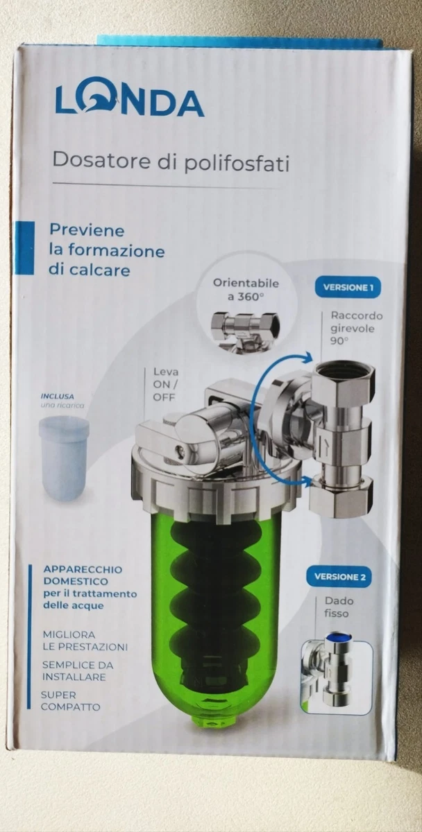 Dosatore Polifosfati Filtro Anticalcare Per Caldaia SalvaCaldaia Acqua SQUADRO - Foto 13