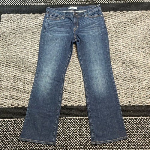 Levi’s 545 Low Bootcut Jeans Wmn’s Sz 12 Flap Pocket Classic Y2K Fading Stretch