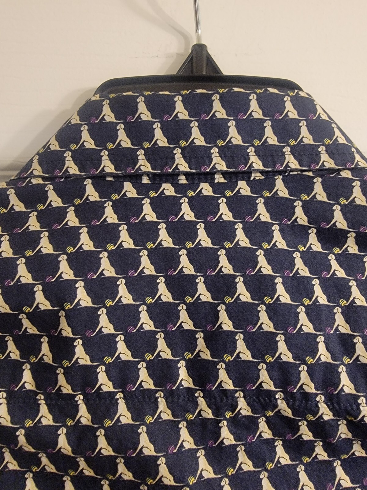 Talbots Button Up Dog Sitting Pattern Women's Shi… - image 6