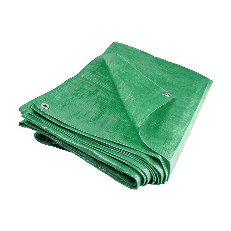 Waterproof Tarpaulin Ground Sheet Tent Camping Dust Cover Tarp 4.5m x 6.0m GREEN