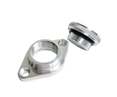 #ad #ad Aluminum Bolt On Billet Engine Oil Fill Cap Universal Fit Short Natural New $21.95