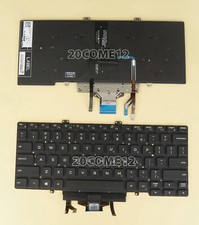 New For DELL Latitude 5400 5401 5410 5411 2019 Keyboard Backlit Pointer US