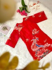 Ao Dai girl SALE | Ao Dai Viet Nam | Pre-made Vietnamese Long Dress | Lunar New
