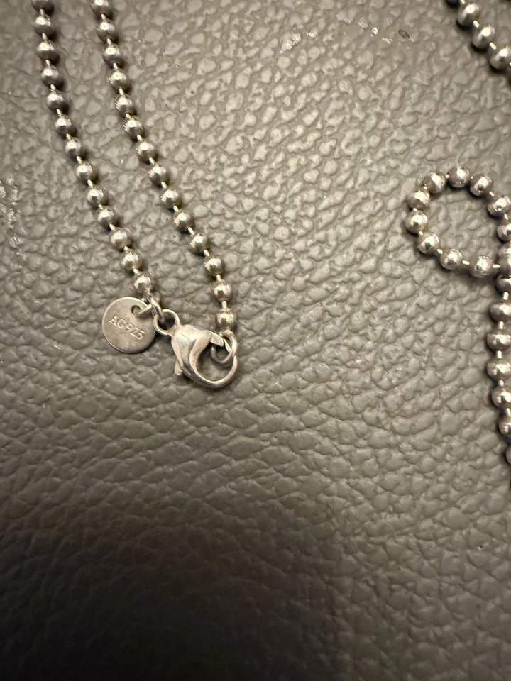 Original Tiffany & Co. silberne Kette mit Herzanhänger large Return to Tiffany - Bild 4 von 4