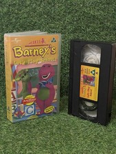 BARNEY THE DINOSAUR BARNEY LETS PLAY SCHOOL PAL VHS VIDEO KIDS CHILDREN