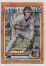 2020 Bowman Chrome Sapphire Edition Orange 23/75 Adam Hall #BCP-90 1u6