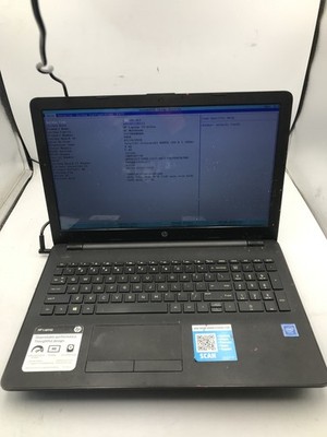 HP 15 BS212WM - BOOTS TO BIOS - INTEL CELERON N4000 - 4GB RAM - READ DESCRIP -BB
