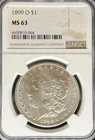 1899-O Morgan Dollar MS63 NGC (#PA6600810064)