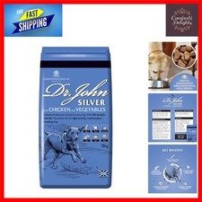Dr. John Silver 15kg Dry Dog Food - Chicken & Vegetables for Adults & Seniors 2.13 per kilo