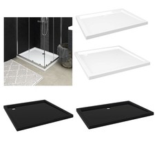 Duschwanne ABS Dusche Freistehende Duschtasse 80x80 90x90 70x90 80x100 Höhe: 4cm