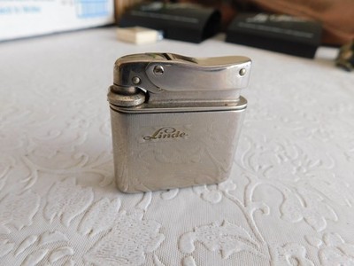 VINTAGE LUNDER 100 GERMANY BUTANE LIGHTER - LINDE GAS & ENGINEERING CO. - WORKS!
