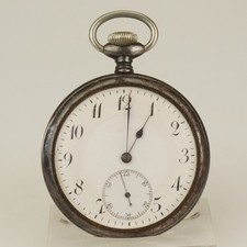 Raro! Orologio da tasca militare CYMA uomo no ripetitore fusibile no duplex no cronometro