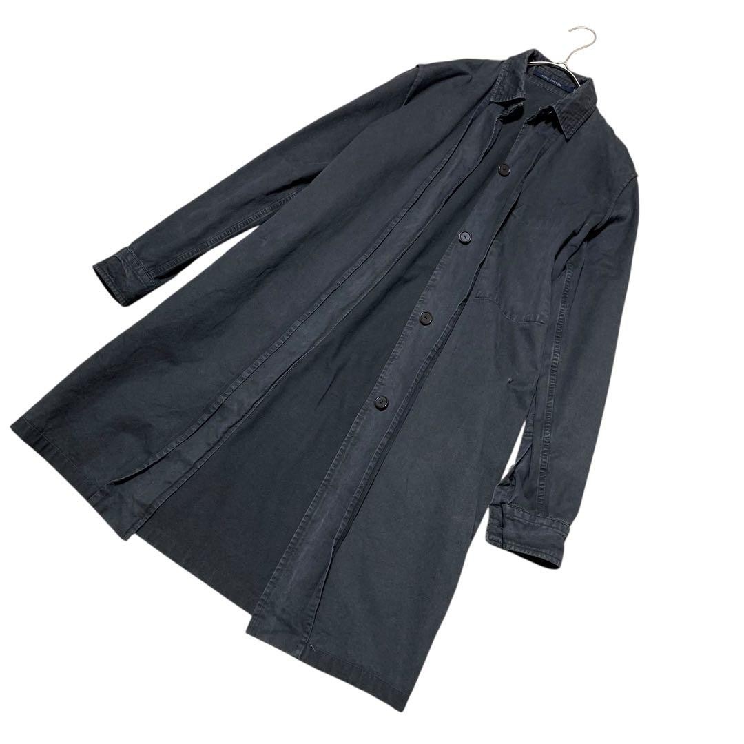 SOFIE D'HOORE Long Jacket Distressed Button Coat … - image 12