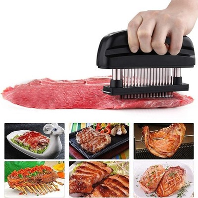 Fleischzartmacher 48 Ultra Scharfe Fleischstecher Steaker Meat Huhn Tenderizer