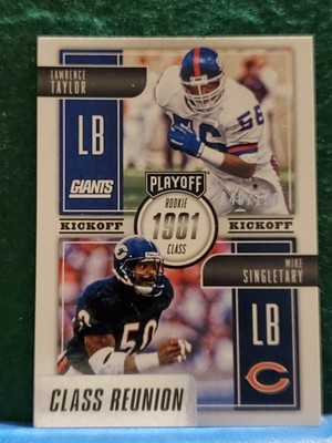 2016 Playoff Class Reunion Kickoff #5 Lawrence Taylor|Mike Singletary /199