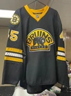 Joe Morrow 2015-16 Game Worn Used Boston Bruins Hockey Jersey -  Meigray LOA.