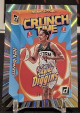 2026 Donruss WNBA Skylar Diggins #1 Crunch Time /99 Holo Laser Chicago Sky