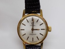 Omega Ladymatic Seamaster Watch 21mm runs great 3