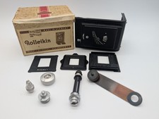 Vintage Rollei Rolleikin 1 35mm Conversion Kit Boxed Early Rolleiflex Rolleicord