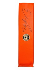 EDGERRIN COOPER SIGNED AUTOGRAPHED GREEN BAY PACKERS TOUCHDOWN PYLON JSA COA