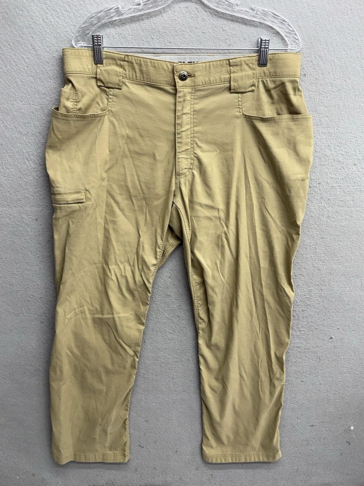 Duluth Trading Co Cargo Pants Mens 36x30 Brown Flex Dry On The Fly