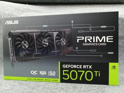ASUS GeForce RTX 5070 Ti 16GB GDDR7 OC Edition Triple Fan Grafikkarte unbenutzt