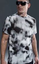 Nike Dri-FIT ADV Running Division Black Grey Breathe Shirt HJ4148-010 Men Medium