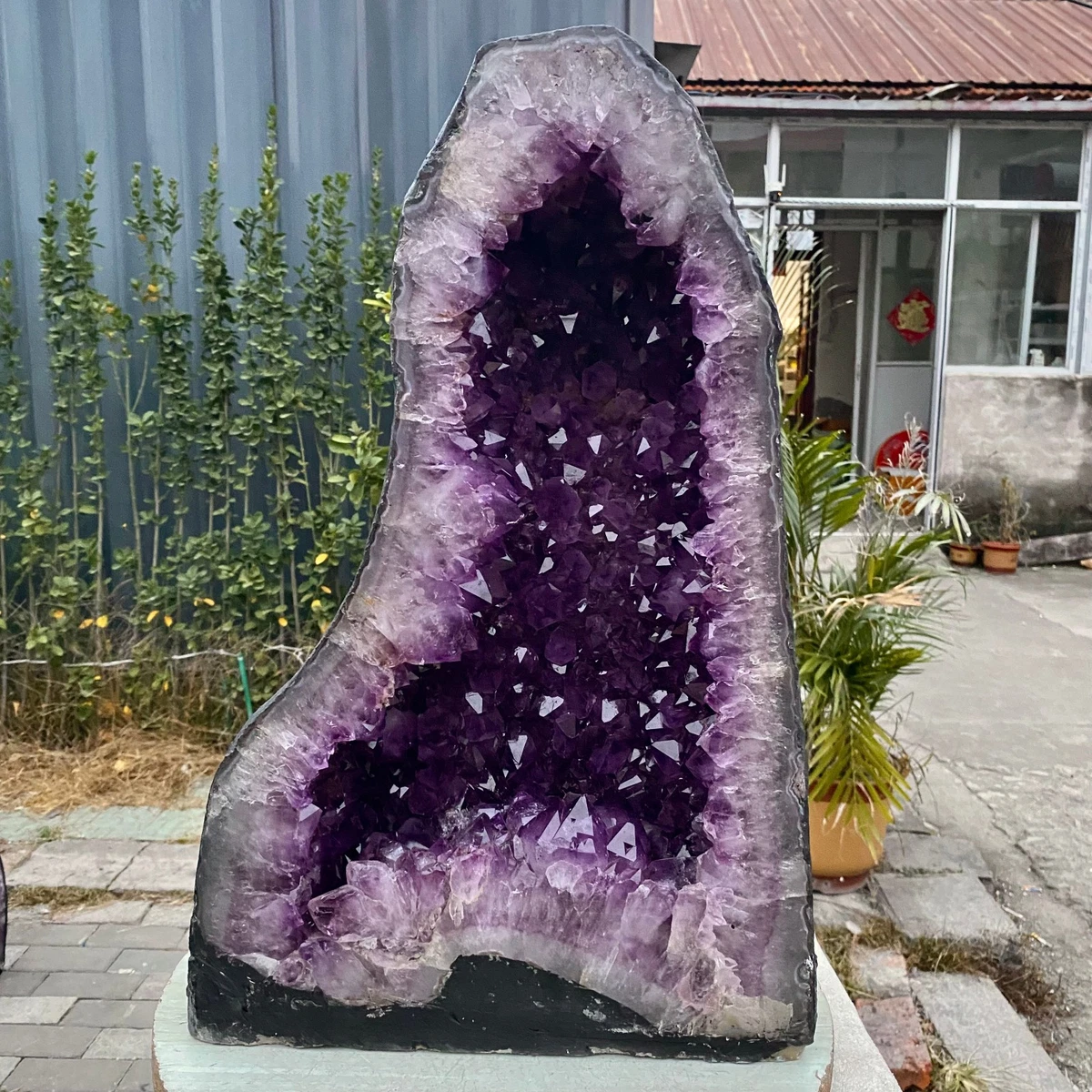 紫水晶晶洞| eBay