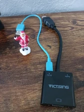 VicTsing Active HDMI to VGA w/Audio Adapter, Gold-Plated 1080P Converter Cable