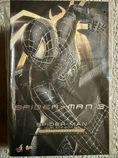 Hot Toys MMS728 Spider-Man 3 (Black Suit) versione Deluxe - personaggio 1/6