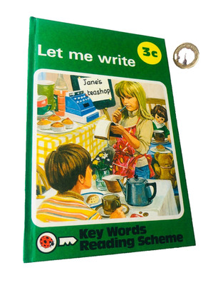 Book Ladybird Let Me Write 3c Key Words Reading Scheme Vintage ra