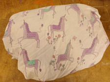 Pottery Barn Kids "Magical Unicorns" Twin Fitted Sheet