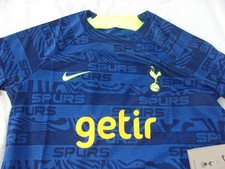 NWT Nike dri fit T, Youth Unisex XL, blue  yellow, 60, getir, Tottenham