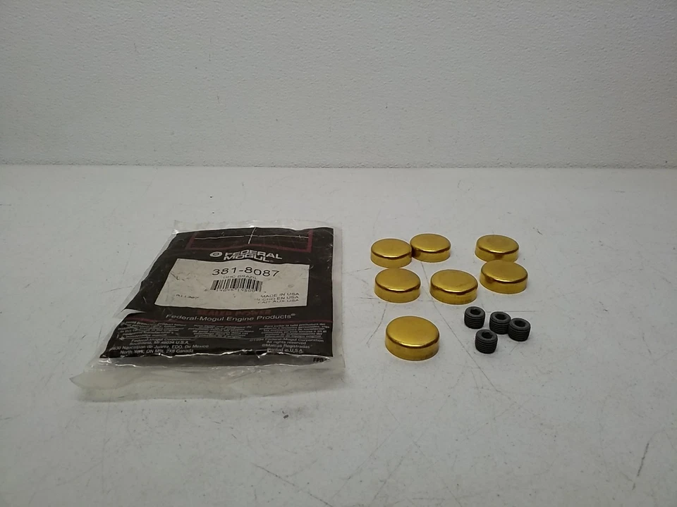 Sealed Power 381-8087 Brass Freeze Plug Kit – Federal Mogul Engine Block Set - Image 2 of 4