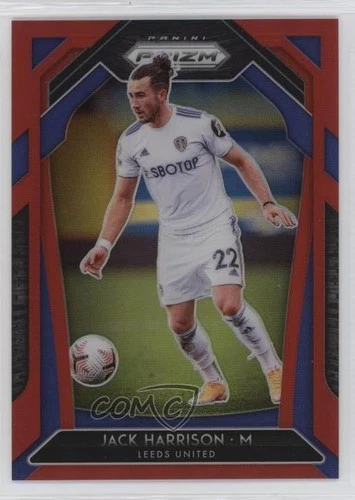 2020-21 Panini Prizm Premier League Red Prizm 24/149 Jack Harrison #202