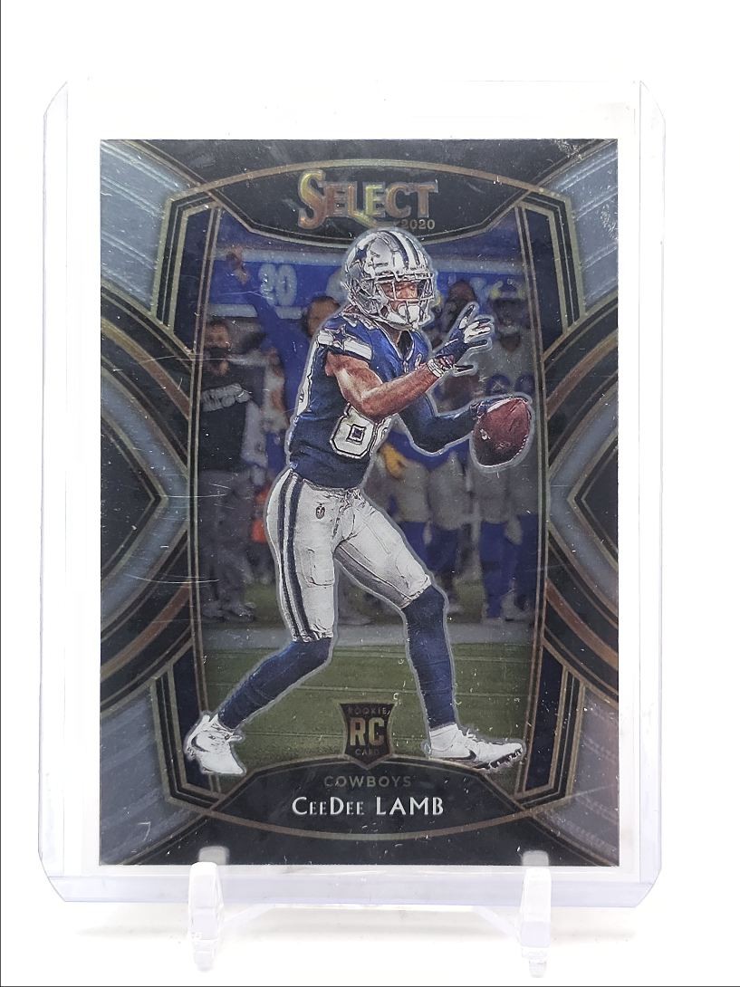 CEEDEE LAMB 2020 SELECT CLUB LEVEL ROOKIE FOOTBALL COWBOYS RC Q4125