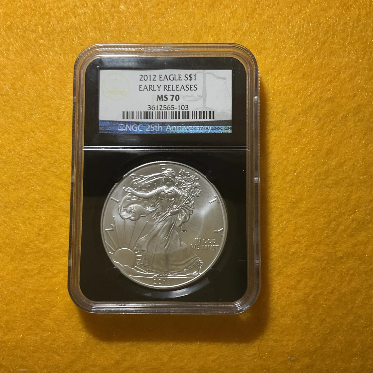 American Eagle MS 70 Graded 2012 Silver Bullion Coins for sale | eBay