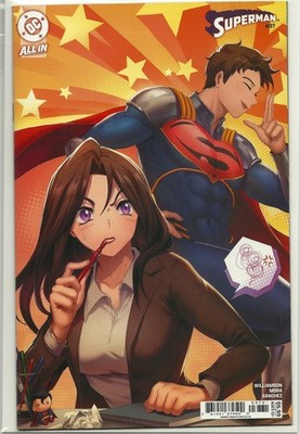 SUPERMAN #36! NM! RATCHA LIN VARIANT COVER!  SOLD OUT FIRST PRINT! VOL.6