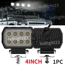 4 Inch 20000LM LED Work Light Bar Pod Flood Spot Offroad Fog Driving Truck 12V