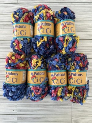 Patons Yarn CiCi 68% Acrylic 32% Nylon 36y 1.75oz