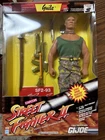 GI Joe 1993 Capcom Street Fighter 2 Guile 12” Action Figure Hasbro #6765  Sonic