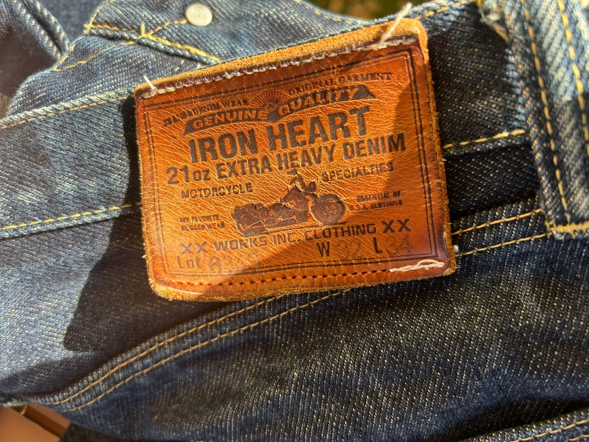 25+ Iron Heart Regular 32 Size Jeans for Men for sale | Updated 