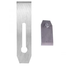 TorSor 44MM 1¾ inch 1.73'' Replacement Iron Blade for Bench Hand Plane Woodwo...